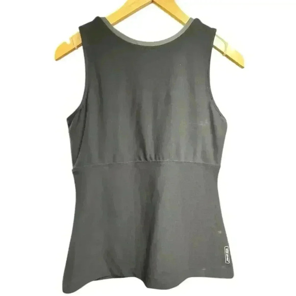 Merrell Charcoal Cayley Opti-Wick Athetic Tank Top Size Small Petite NWOT - Picture 2 of 9